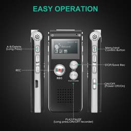 Voice Recorder Premium - Stereo Opname - Met MP3 Speler functie — thumbnail 3