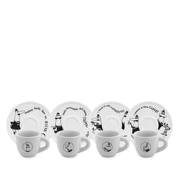 Bialetti Moka Express 6 kops + Carosello espresso kop en schotel 4 stuks — thumbnail 2
