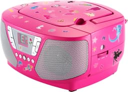 Bigben CD60RS - Draagbare Radio CD-Speler met 400 Stickers - Roze — thumbnail 5