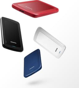 ADATA HV300 Externe Harde Schijf 2TB - Wit — thumbnail 3