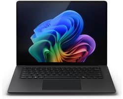 Microsoft Surface Laptop 8 Copilot+ PC Intel Core Ultra 5 335 38,1 cm (15) Touchscreen 16 GB LPDDR5x-SDRAM 512 GB SSD Wi-Fi 7 (802.11be) Windows 11 Pro Zwart QWERTY