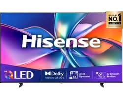 Hisense 43E7Q - 43 inch - 4K QLED - 2025 - Smart TV