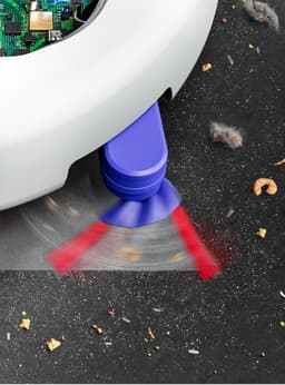 Dyson R2 Nurovi - Wash + Dry - Robotstofzuiger met dweilfunctie - Wit — thumbnail 2