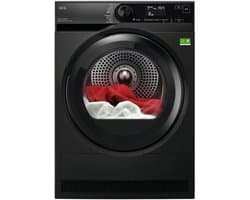 AEG TR868DS4, Vrijstaand, Warmtepomp, Zwart, 8KG