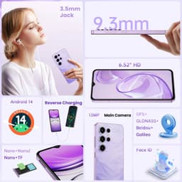 OUKITEL C2 4G Smartphone 16GB RAM-128GB ROM-6,52"60Hz HD IPS scherm-13MP Camera -5000mAh,Android14 — thumbnail 5