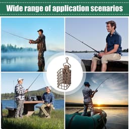 Feeder Aas Kooi - Voedermand, Catfish Aas Stands Voor | Zoetwater Aas Kooi Voor, Water Voedermand — thumbnail 4