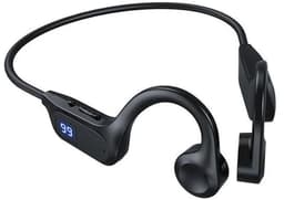 Bluetooth 6.0-hoofdtelefoon met beengeleiding, open ontwerp, zweet- en waterbestendig, stereogeluid in hoge definitie, 10 uur batterijduur, lichtgewicht en draagbaar. — thumbnail 1