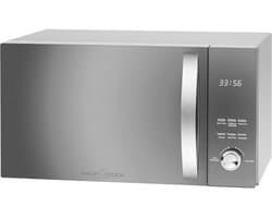 Magnetron - met grill - Heteluchtoven - Snel koken - 3-in-1 functie - Inhoud van 23 liter - Roestvrij staal