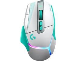 Logitech G502 X PLUS - Draadloze Gaming Muis - HERO 44K - RGB - Mint