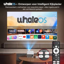 Beamer Full HD 1080P – 700 ANSI – WiFi 6 & Bluetooth 5.4 – Autofocus – 40-200 Inch Projectie — thumbnail 5