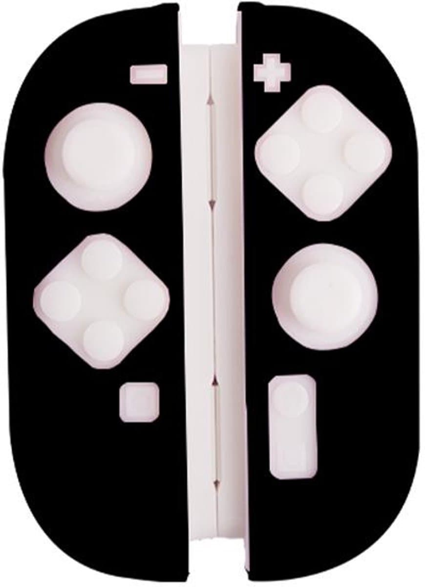Silicone Hoes / Skin geschikt voor Nintendo Switch 2 Joy-Con Controllers - Zwart — afbeelding 1