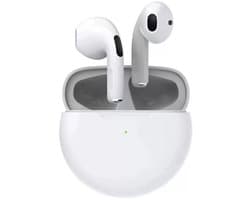 VEXON buds - Bluetooth oordopjes - in ear - oortjes - Oordopjes - Draadloze oordopjes - Draadloze bluetooth oordoppen - Pro 5 Oordoppen - Bluetooth oortjes - Wit