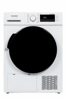 Heinner HHPD-M8G3D++ Warmtepompdroger – 9 kg – Energieklasse D – 16 Programma’s – Digitaal Display – Snelprogramma – Startuitstel – Anti-kreukfunctie – Trommelverlichting – Kinderslot – Wit – 5 Jaar Garantie — thumbnail 1