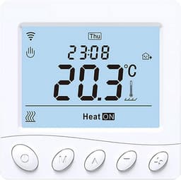 Slimme WiFi Thermostaat voor Elektrische Vloerverwarming met App Bediening — thumbnail 1