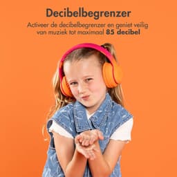 imoshion Kinder Koptelefoon LED - Bluetooth en Decibelbegrenzer - Draadloze Koptelefoon Kinderen — thumbnail 5