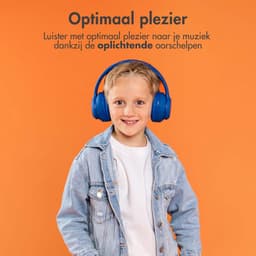 imoshion Kinder Koptelefoon LED - Bluetooth en Decibelbegrenzer - Draadloze Koptelefoon Kinderen — thumbnail 2
