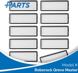 Roborock Qrevo Master Filters (10 Stuks, Plus.Parts® alternatief voor 8.02.0341) — thumbnail 1