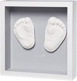 Gipsafdruk Kader Set voor Hand- of Voetafdruk Baby Herinnering — thumbnail 1