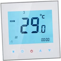 Programmeerbare Digitale Thermostaat voor Vloerverwarming - LCD Touchscreen & Weekschema — thumbnail 1