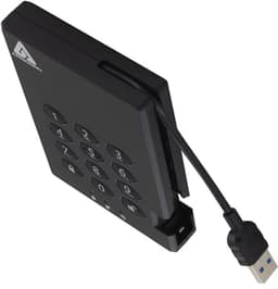 1 TB Externe Harde Schijf met Cijfercombinatie en USB 3.0 - Draagbare Beveiligde Opslag — thumbnail 3
