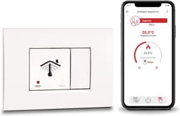 Slimme WIFI Inbouwthermostaat 2 Modules met App Bediening voor Google Home en Alexa — thumbnail 1