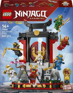 LEGO Ninjago - 15-jarig jubileum: Display met ninjapersonages Constructiespeelgoed — thumbnail 1
