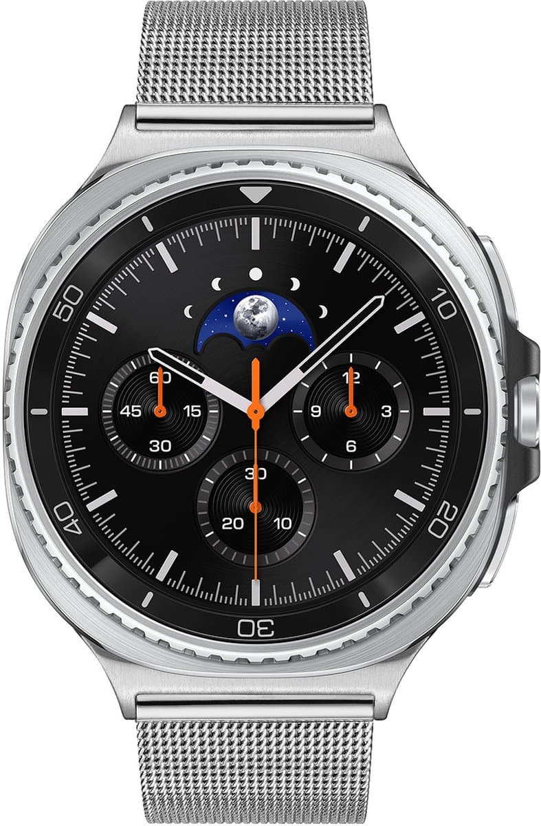 Samsung Special Edition Galaxy Watch 8 CLASSIC Zwart/Zilverkl Mesh 46mm — afbeelding 1