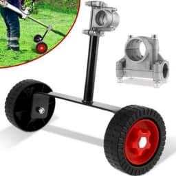Grasmaaier Ondersteuning Wiel Verstelbare Snoei Extra Wielen 26Mm-28Mm Draagbare Wiel Maaier Ondersteuning — thumbnail 1