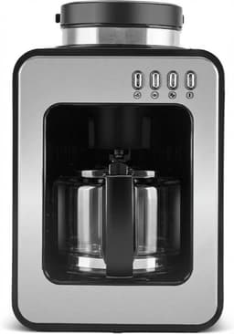 Koffiemachine met Bonen - Volautomatische Koffiemachine - Espressomachine - 0,5 L - 600 W - Inox — thumbnail 1