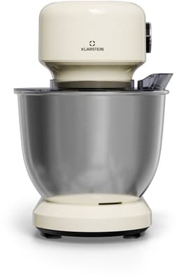 Klarstein Keukenmachine Bella Evo 1500W keukenrobot – 5 liter roestvrijstalen kom, 12 snelheden, planetaire mixfunctie, pulsefunctie, deeghaak, klopper en garde, keukenrobot voor bakken, room - voor Keuken - Knetmaschine - Rührmaschine — thumbnail 2