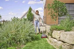 Accu-mulchmaaier 22 cm Maaibreedte met Draaibare Handgreep voor Gazons tot 150 m² — thumbnail 2