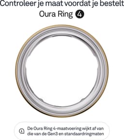 Oura Ring 4 - Size Before You Buy - Gold - Size 9 — thumbnail 3