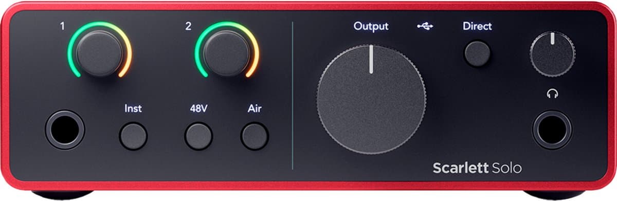 Focusrite Scarlett Solo (4th Gen) — afbeelding 1