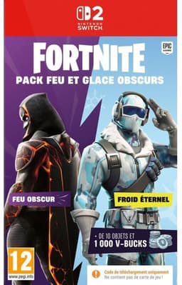 FORTNITE Pack Feu & Glace Obscurs Switch 2 - 1000 V-Bucks inclus ! — thumbnail 5
