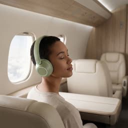Intempo Noise Cancelling Hoofdtelefoon - Bluetooth - Groen — thumbnail 4
