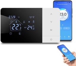 Programmeerbare Slimme Thermostaat voor CV-ketel met Wifi en Spraakbesturing — thumbnail 1