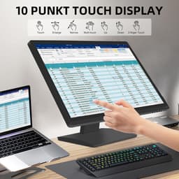 24 Inch FHD 100Hz Touchscreen Monitor met IPS Paneel en 10-Punten Touch — thumbnail 2