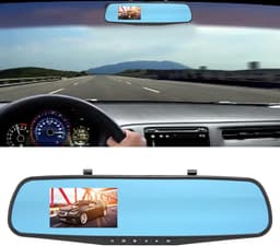 3,5 inch 1080P achteruitkijkspiegelcamera, breedbeeldopname, achteruitrijcamera, dashcam voor met Anti-shake, nachtzicht, monitor — thumbnail 4