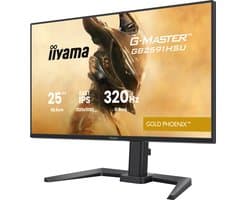 iiyama G-Master GB2591HSU-B1 Gold Phoenix - 25 inch - Full HD - IPS - 320 Hz - verstelbaar - HDMI 2.1 - HDR10