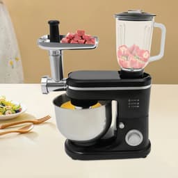 Keukenmixer – Keukenmachine – Mengmachine – Mixer – Deegmixer – Zwart – 700W Motor – 6 Liter Mengkom — thumbnail 4