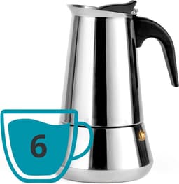 Espressomaker voor Roestvrij Staal - Voor een Perfecte Espresso — thumbnail 2