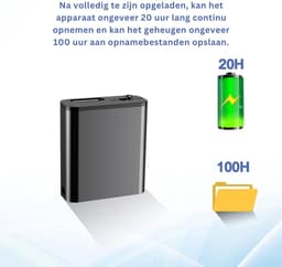 CLVP® Afluisterapparatuur op Afstand - Spy Recorder — thumbnail 5