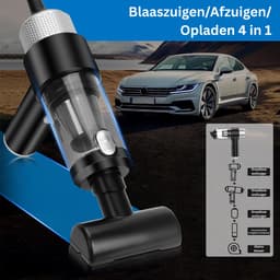 Mini Stofzuiger Draadloos - Kruimeldief - Auto Stofzuiger — thumbnail 3