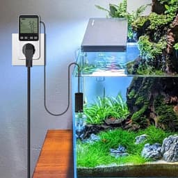 Digitale Vocht- en Temperatuurregelaar met Timer voor Verwarming en Koeling - IP67 Stopcontact Hygrostaat — thumbnail 4