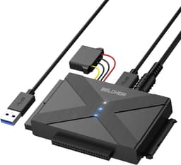 Universele Externe Harde Schijf Adapter USB 3.0 voor 2,5 en 3,5 inch SATA en IDE HDD/SSD — thumbnail 1
