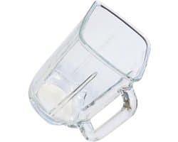 Glazen Beker - Reservekan - Smoothie Maken - Hittebestendig Glas - 18 Liter - Transparant