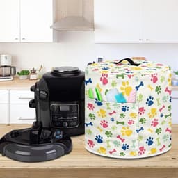 Keukenapparaat Cover - Apparaat Beschermhoes - Keuken Decoratie - Vlekbestendig Materiaal - 35 x 35 cm - Regenboog Hondenpoot — thumbnail 2