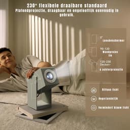 RONN® Mini beamers - Projector - Mini beamer - Matcha - 32cm x 18cm x 18cm — thumbnail 2