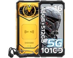 Doogee S200 X VIP Robuuste Smartphone - 48GB RAM 512GB ROM(TF 2TB) - 10100 mAh - 6,72 inch 120Hz - Android 16 - 100MP AI Camera - Dual SIM 5G Telefoon - IP68,IP69K - NFC,GPS,OTG,FM,Face ID - Oranje