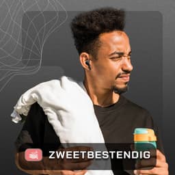 Tech Essentials FlexBeat - Draadloze Oordopjes met Active Noise Cancelling - Bluetooth 5.4 - In Ear Sport Oortjes voor Hardlopen - Microfoon - Earbuds met Oplaadcase - Muziek - Zwart — thumbnail 5